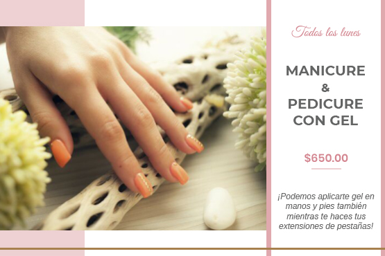 Promoción gelish en México